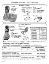 Uniden EZI2996 Owner's manual