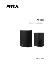 2JANE Professional loudspeakers VX Series User manual
