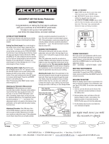 Accusplit AE1740 User manual