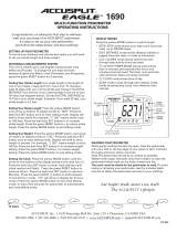 Accusplit 970-069 User manual