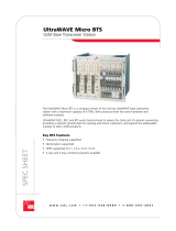 ADC UltraWave Micro BTS User manual