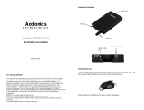 Addonics Technologies RCED256ES User manual
