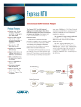 ADTRAN Express NTU ISDN Terminal Adapter User manual