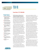ADTRAN T1-FT1 CSU User manual