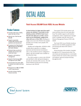 ADTRAN Total Access Octal ADSL User manual