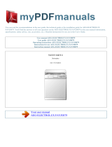 AEG Dishwasher FAV50879 User manual