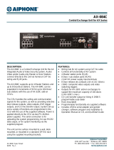 Aiphone AX-084C User manual