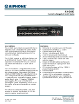 Aiphone AX-248C User manual