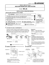 Aiphone NE-JA User manual