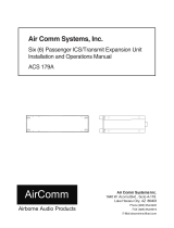 Air Comm Systems ACS 179A User manual