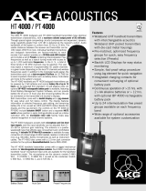 AKG Acoustics HT 4000 User manual