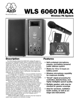 AKG Acoustics WLS 6060 MAX User manual