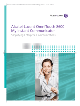 Alcatel-Lucent 8600 User manual