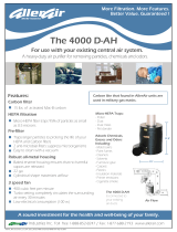AllerAir 4000 D-AH User manual