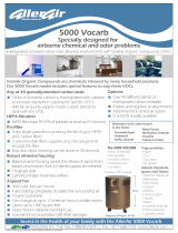 AllerAir 5000 Vocarb User manual