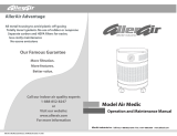AllerAir N6FMPW001 User manual