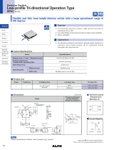 Alps Electric SPVL Series User manual