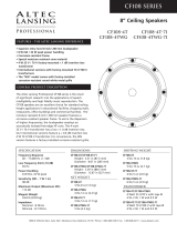 Altec Lansing CF108-4TWG-71 User manual