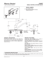 American Standard 8411.002 User manual