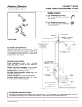 American Standard 3-Handle User manual