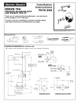 American Standard T010.500.002 User manual