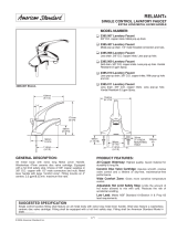 American Standard 2385.011 User manual