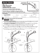 American Standard Reliant+ Single Control Kitchen Faucet 4205.100 User manual
