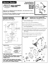 American Standard T6181 User manual