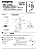 American Standard TOWNSQUARE 2555.602 User manual