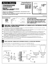 American Standard 2555.051 User manual