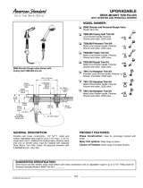 American Standard R890 User manual