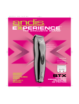 Andis Company Experience BTX User manual