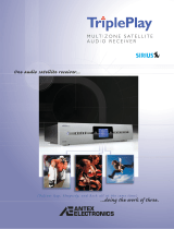 Antex electronic Sirius Satellite Receiver User manual