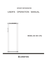Ariston Upright Refrigerator SD 350 I (FE) User manual