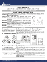 Atlantis Land A03-HP1501 User manual