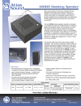 Atlas Sound M1000 User manual