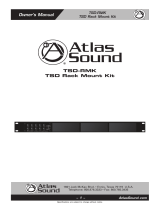 Atlas Sound TSD-RMK User manual