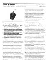 Audio-Technica U891RWX User manual