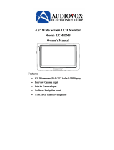 Audiovox LCM45NB User manual