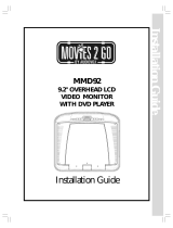 Audiovox MMD92 User manual