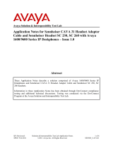 Avaya 1600 Series IP Deskphones Application Note