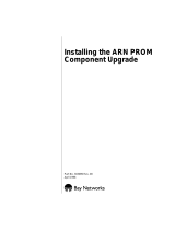 Avaya ARN PROM Component Upgrade (303089 Rev 00) User manual