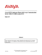 Avaya B179 User manual