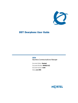 Avaya BST Doorphone User guide