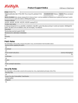 Avaya PSN #1779U User manual