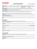 Avaya PSN #1793U User manual