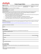 Avaya PSN #2166U User manual