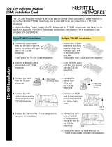 Avaya T24 KIM User manual
