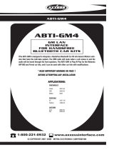 Axxess Interface ABTI-GM4 User manual