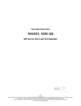 Bakers Pride Oven MODEL MHC4/8 User manual